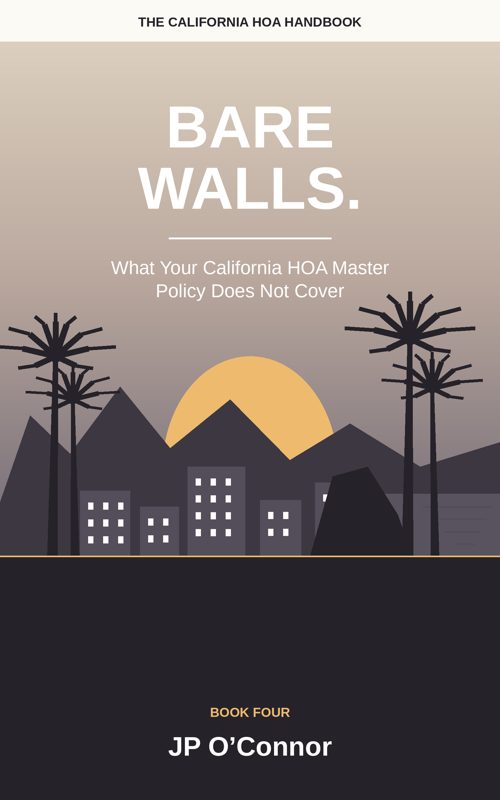 Cover of Bare Walls. by JP O'Connor