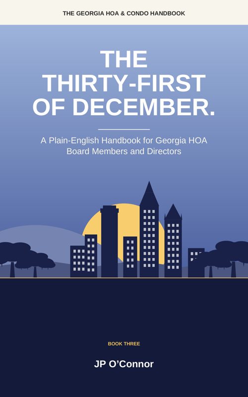Cover of The Thirty-First of December. by JP O'Connor